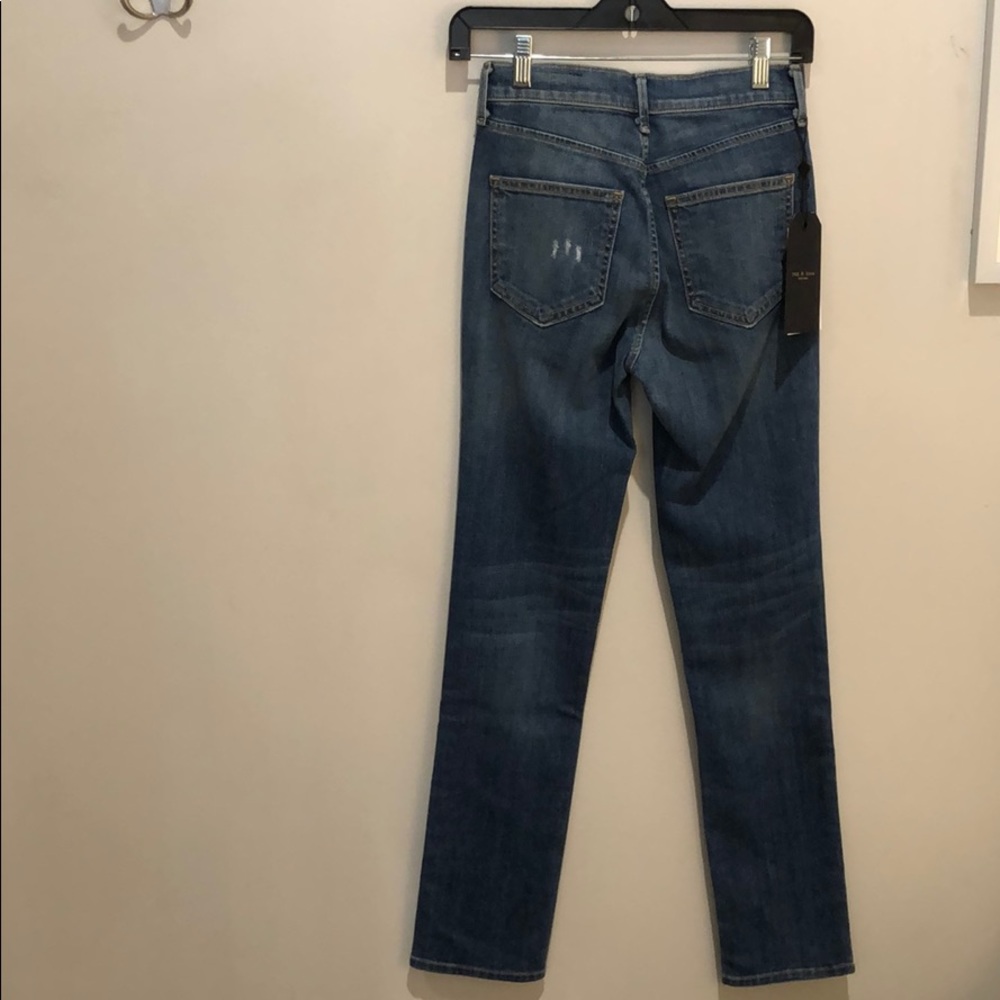Rag & Bone Cigarette Ankle Jeans - Picture 3 of 6